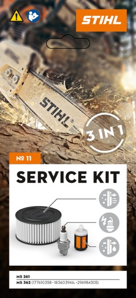 STIHL Service Kit 11, Für die STIHL Benzin-Motorsägen MS 261 und MS 362