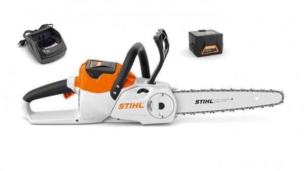 STIHL Motorsäge MSA 120 C-B SET mit AKKU AK 20 und Ladegerät, 30cm Schienenlänge