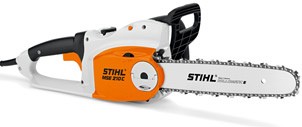 STIHL Motorsäge MSE 210 C-B mit Duro-3-Sägekette, Leistungsstarke 2,1 kW-Elektrosäge mit Picco Duro